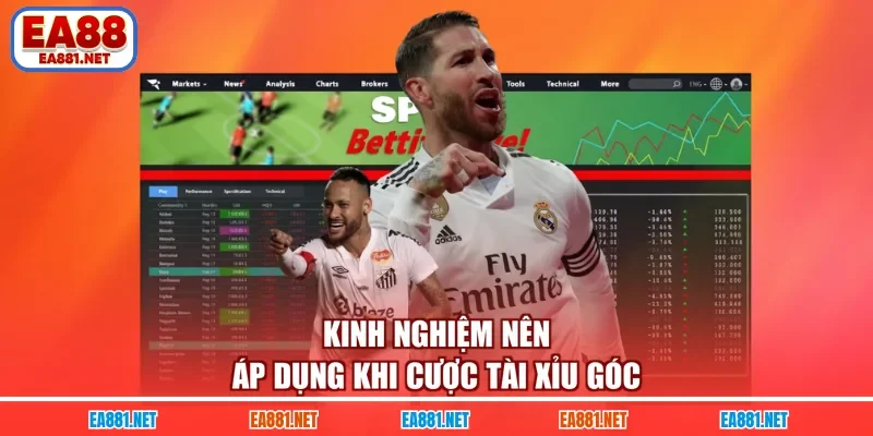 Kinh nghiệm nên áp dụng khi cược tài xỉu góc