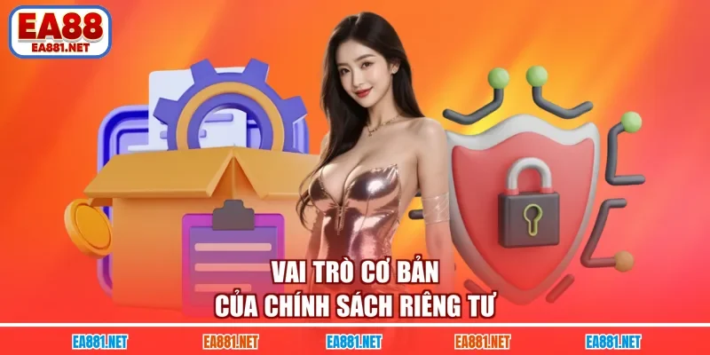 Vai trò cơ bản của chính sách riêng tư